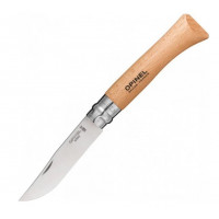 Нож Opinel №10, нержавеющая сталь, рукоять бук