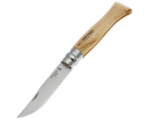 Нож Opinel  №9, нержавеющая сталь, рукоять бук