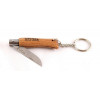 Нож-брелок Opinel №4, нержавеющая сталь, рукоять бук